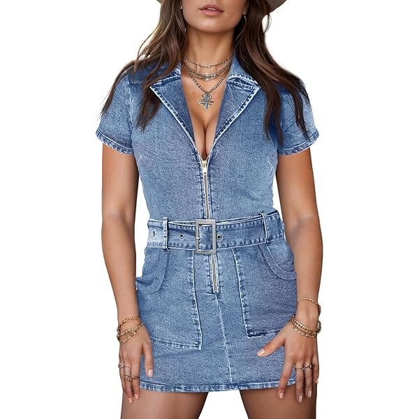 サロペット・オーバーオール・オールインワン MEDI GRUNGE DENIM WIDE