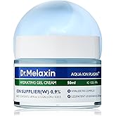 Dr.Melaxin Aqua Ion Plasma Hydrating Gel Cream for Dry & Sensitive Skin, Facial Moisturizing, Korean Skincare 50ml, 1.69 fl.oz