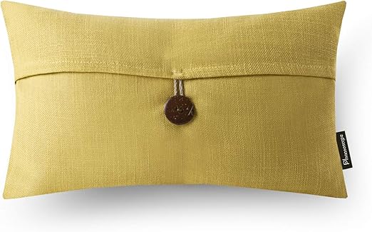 Amazon Com Phantoscope Farmhouse Throw Pillow Covers Button