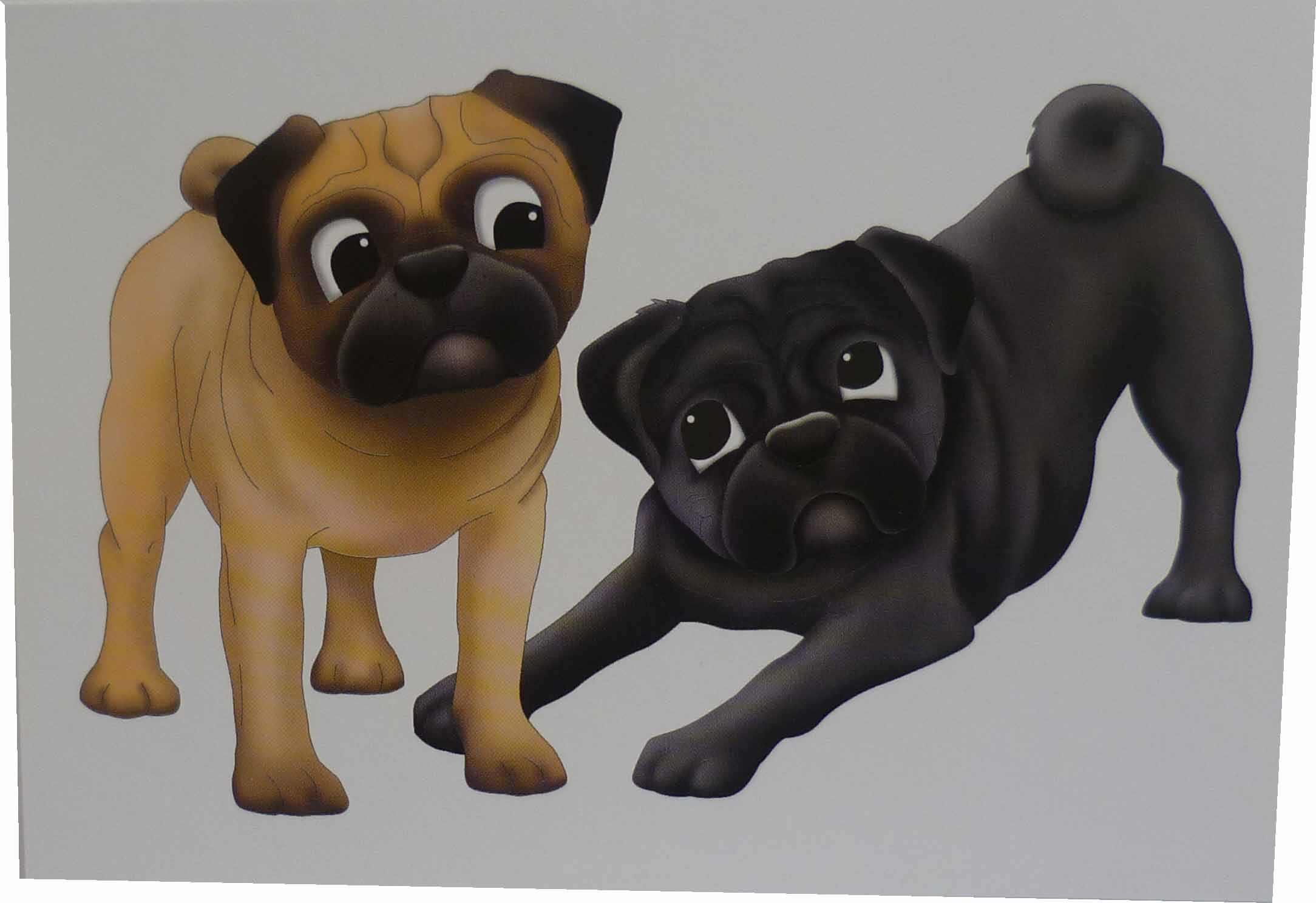 Pug Notecards (pack of 10)