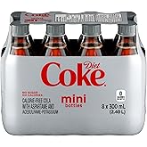 Diet Coke Bottles, 300 mL, 8 Pack