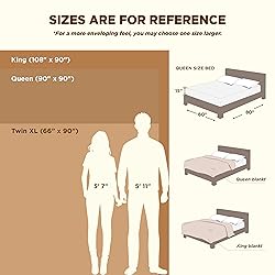 Bedsure Lightweight Blanket for Summer King Size