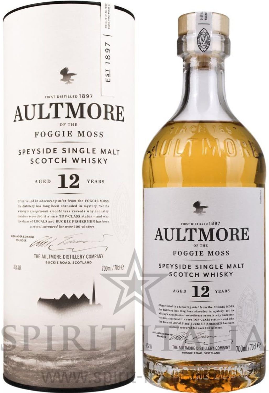 Aultmore Foggie Moss 12 Years Old GB 46,00% 0.7 l.