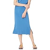 Amazon Essentials Women's Pull-On Knit Midi Skirt (Available in Plus Size)