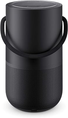 Portable Home Speaker – mit integrierter Alexa-Sprachsteuerung, in Schwarz