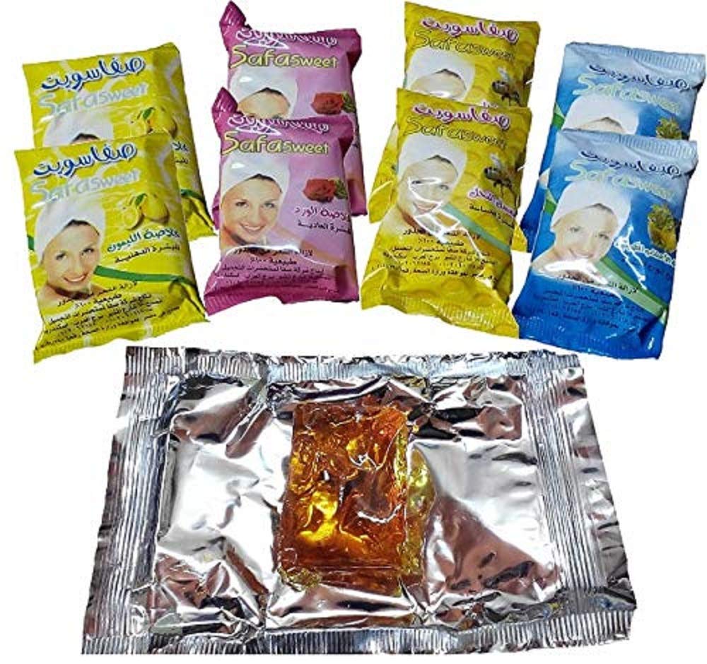 Amazon Com 8 Sweet Packets 400 Gm Sugaring Sugar Wax Hair