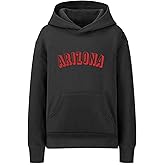 Daxton Youth Unisex Pullover Cities States Hoodie Mid-Weight Fleece Sweater