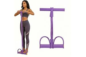 New Pedal Exercise Resistance Bands with Handles for Home Gym/Muscle Strength Training/Physical Therapy/Yoga Pilates/Upgrade 