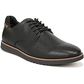 Dr. Scholl's Shoes Men's Sync Plain Toe Dress Casual Oxford, Black/Black Smooth, 8 US