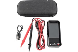 aqxreight BSIDE A10 Digital Multimeter – Auto Ranging Voltmeter for Home & DIY Use, Measures Voltage Capacitance Frequency Di