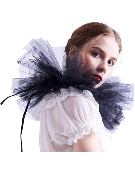 Collier En Tulle Vintage Pour Femme, Costume De Clown