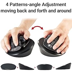 ELECOM MP-TBM02BK Trackball Mouse Disc Pad Tilt Black