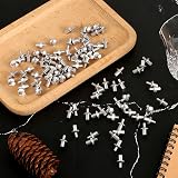 PEUTIER 100pcs Aluminum Hammer Drive Rivets Round Head Solid Knock Type view 3
