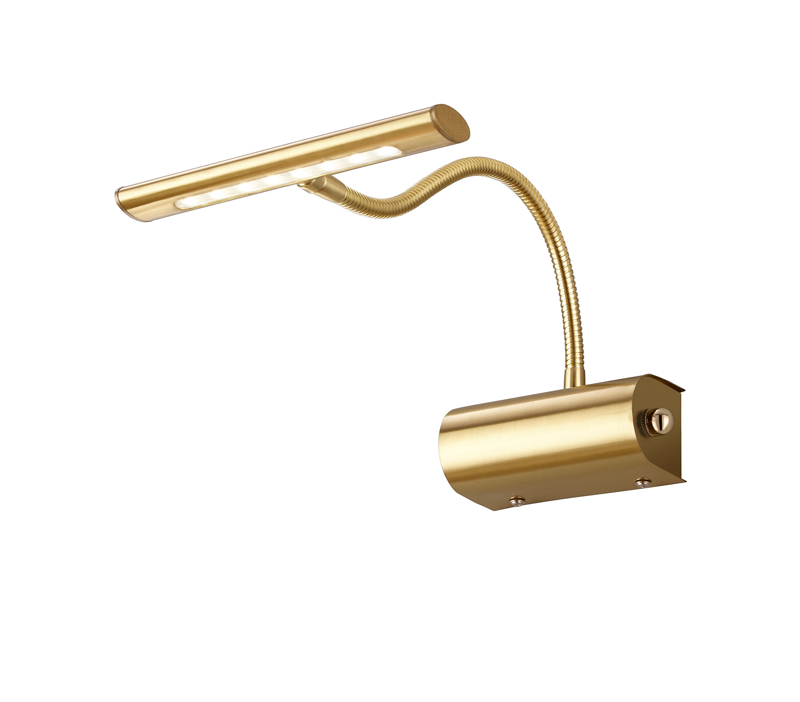 Trio Curtis Picture Light, Metal, Matt Brass