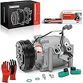 A-Premium Air Conditioner AC Compressor with Clutch | Compatible with Honda Civic 1.5L 1.6L 1994-2000, Civic del Sol 1994-1997, CR-V CRV 2.0L 1997-2001