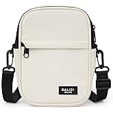 KALIDI Crossbody Sling Bag for Women Men Multi Position Small Purse Waist Fanny Pack with Adjustable Strap