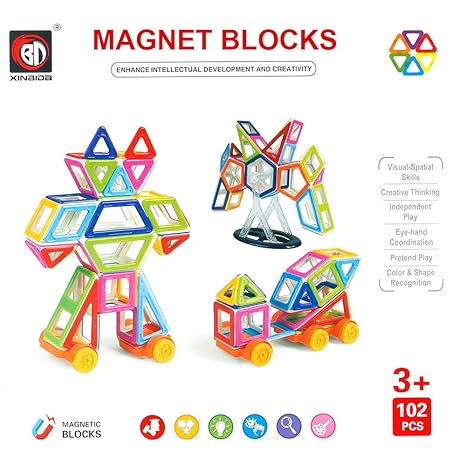 intey magnetic building blocks 66