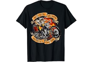 OZEQO Sons with Arthritis Ibuprofen Chapter Motorcycle T-Shirt (Black,2XL)