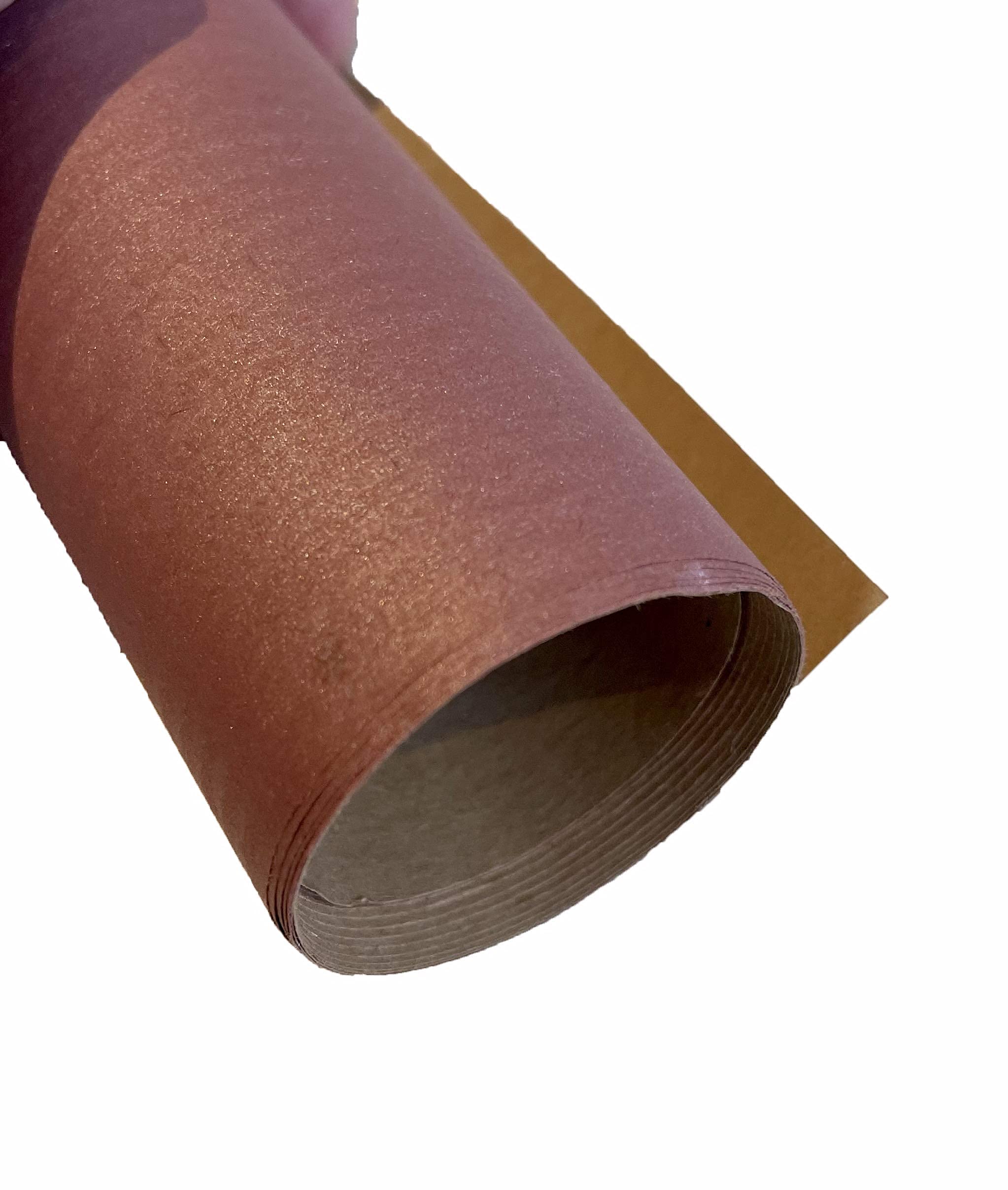 Kraft Wrapping Paper Roll 100% Recycled and Recyclable Gift Wrap (Rose Gold 5m)