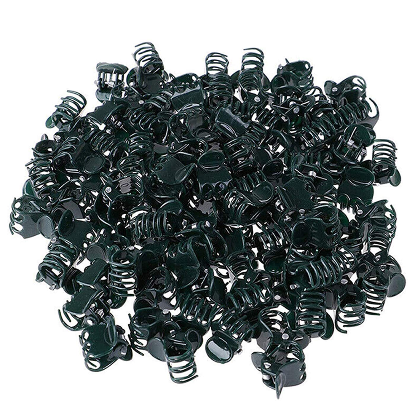 100 Pcs Orchid Clips Plant Support Clips Garden Clips for Supporting Stems Vines