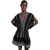 lemlem Women's Leliti Short Plunge Neck Dress