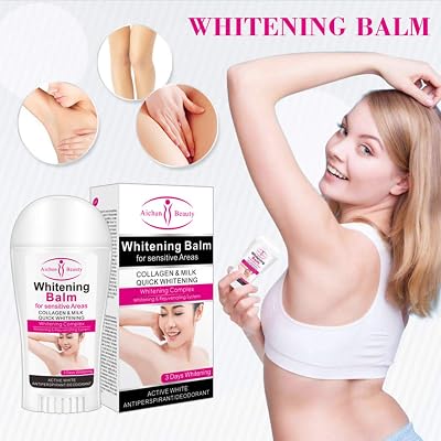 Aichun Beauty Whitening Balm for Sensitive Areas Collagen Milk Quick