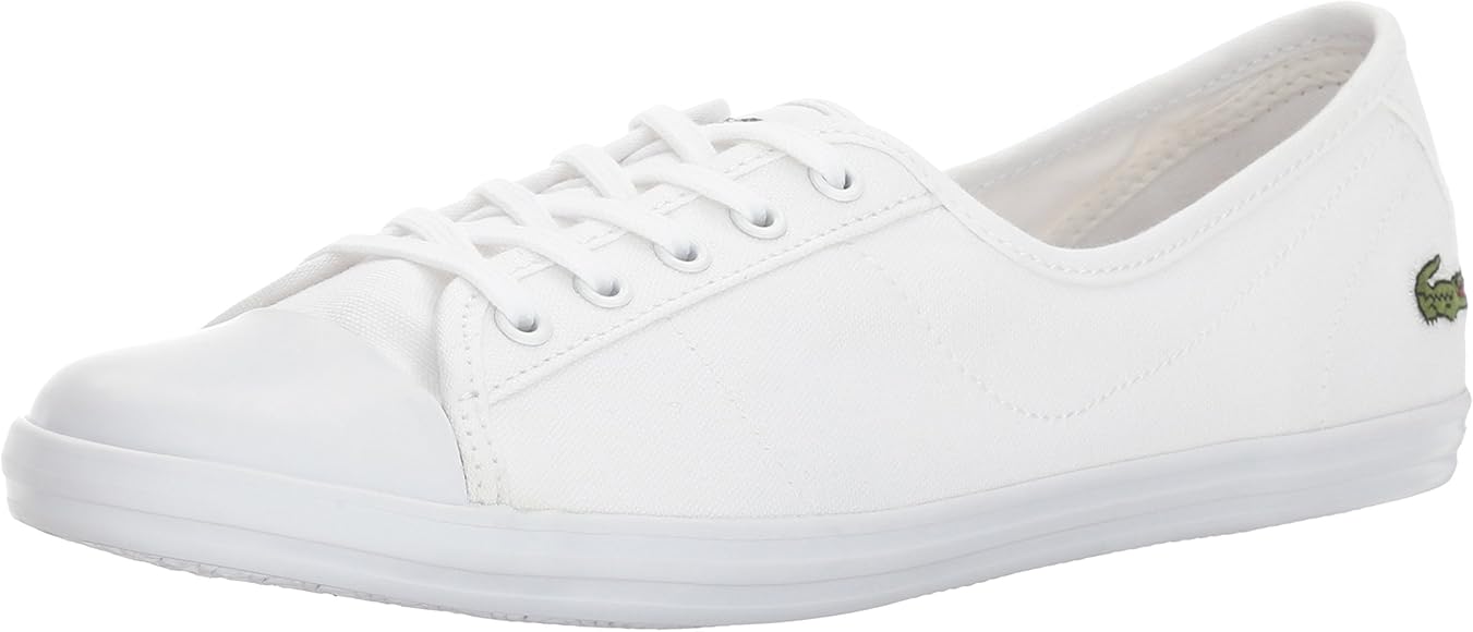 womens lacoste white sneakers