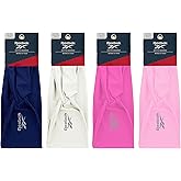 Reebok 4pk Wide Knotted Headwrap - Secure, Lightweight, Damage-Free Hold | Quality Gym Hair Accessories for Active Comfort