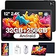 DOOGEE T20 Ultra Tablet 12 Inch, 10800mAh, 32GB+256GB ROM/2TB TF, Helio G99 Octa-Core Android 13 Gaming Tablet, 2.4K Android Tablet, 16MP Camera, 4 Hi-Res Speakers, 5G WiFi/GMS/GPS/Widevine L1 - Black