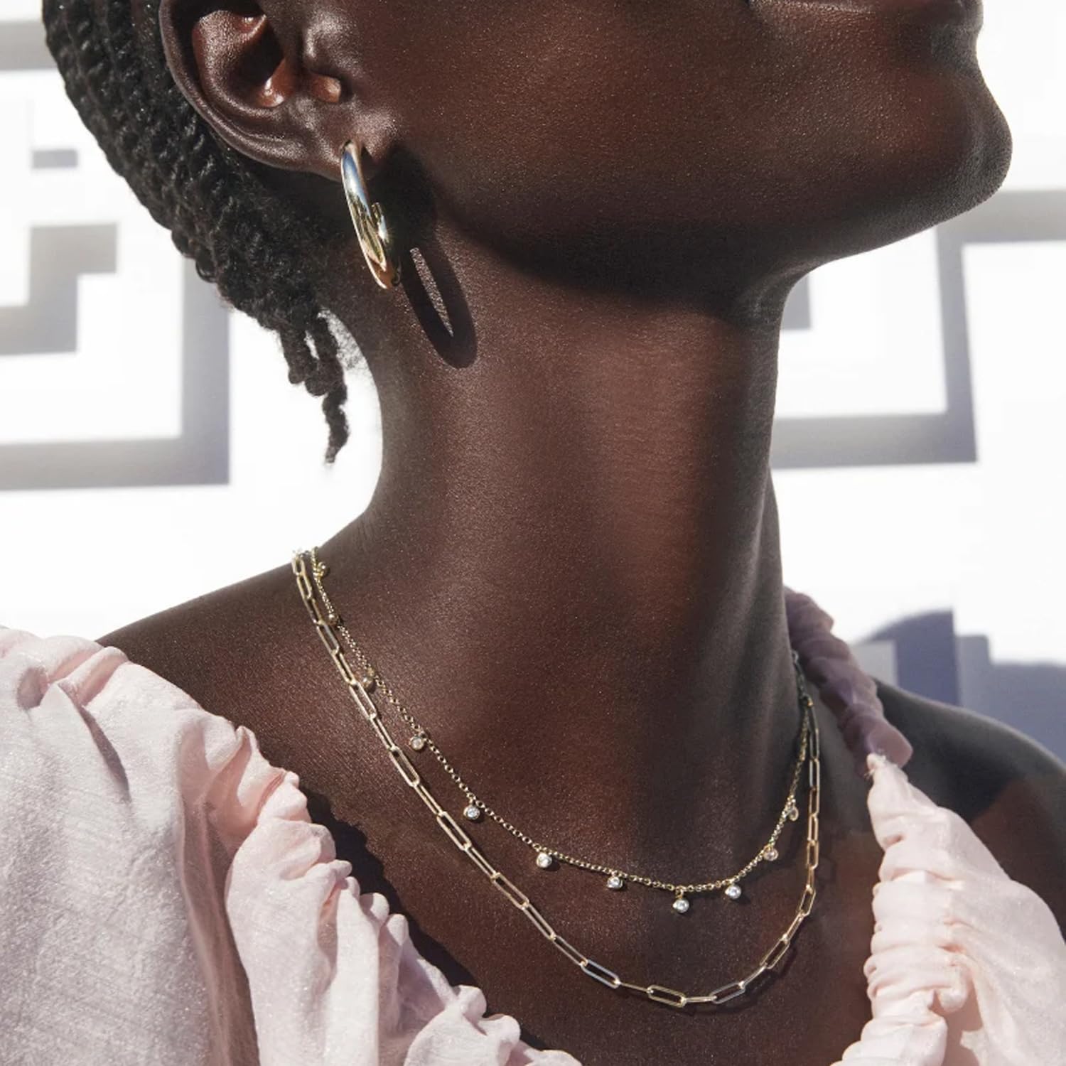 Kendra Scott Courtney Paperclip Necklace, Fashion Jewelry for Women