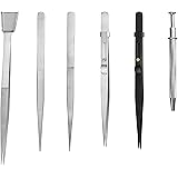 SE TW2-407 6-Piece Diamond Tweezers Set