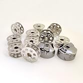 VANELY M Style Bobbin Case BC-DBM(2)-NBL1#18045 and Bobbins 18034 for Consew 205RB 206RB Juki Dnu 1541 261 241 246 Walking Foot Sewing Machine (2PCS 18045+ 10PCS 18034)