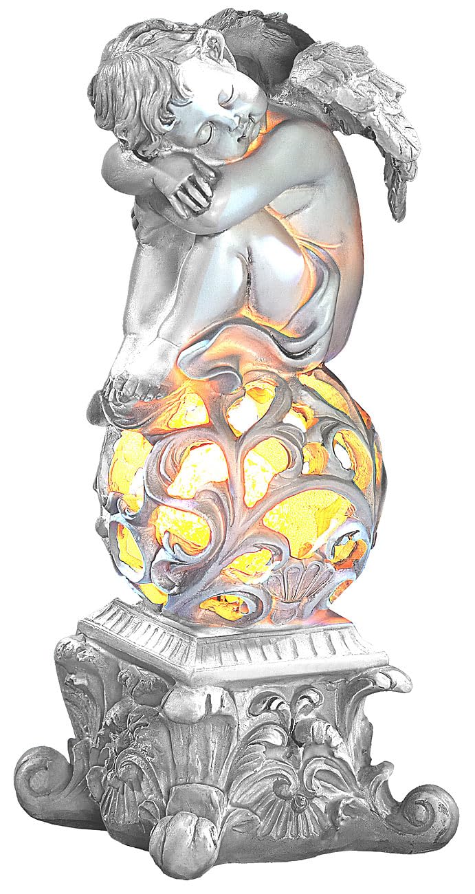 Lunartec Dreaming Angel with Solar Light
