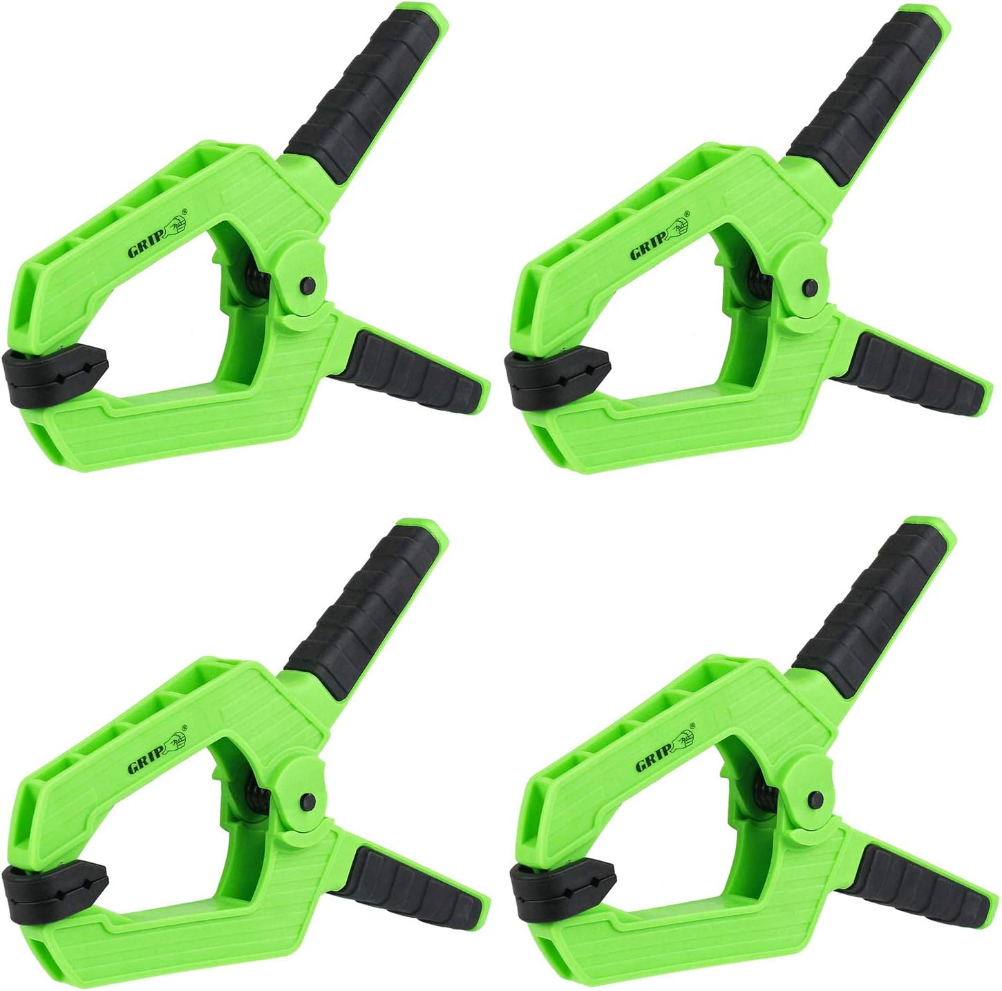 4 Pack Heavy Duty 9" Spring Clamps Thermoplastic Anti-Slip Grip Tools 34009