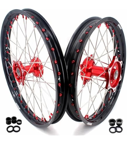 Amazon.com: KKE 21/18 Cast Wheels Fit for Yamaha YZ125 YZ250 1999