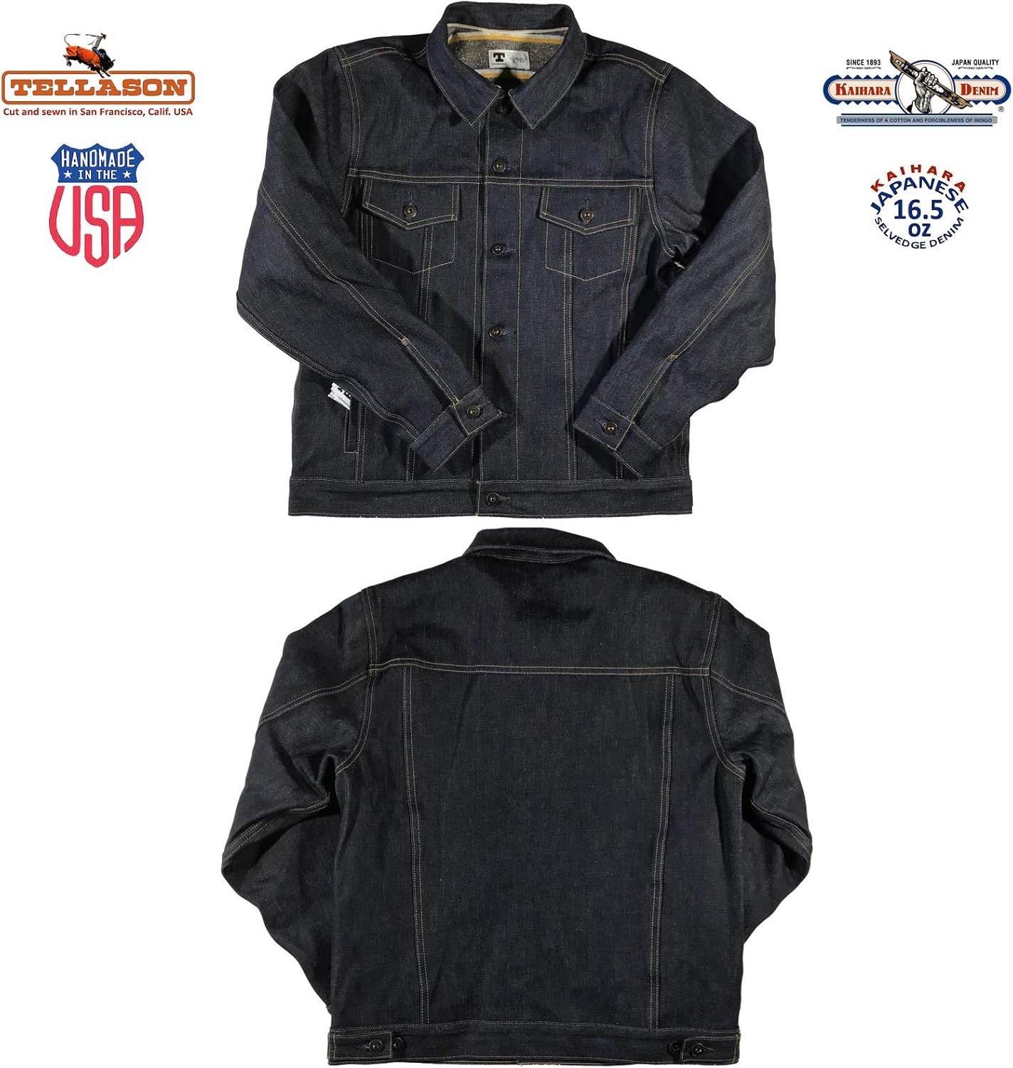 tellason blanket lined jacket