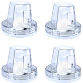 Boat Self-Bailing Ball Scupper Valve Raplacment for TH Marine Flow Max Scupper Valve, Bailing Scupper Replaces Old Scupper Flapper Replacement Kit Fits Over 1-1/8" Boat Fittings Opening Tubes, 4 Pcs
