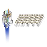 VCE UL Listed Cat6 RJ45 Pass Through Connectors