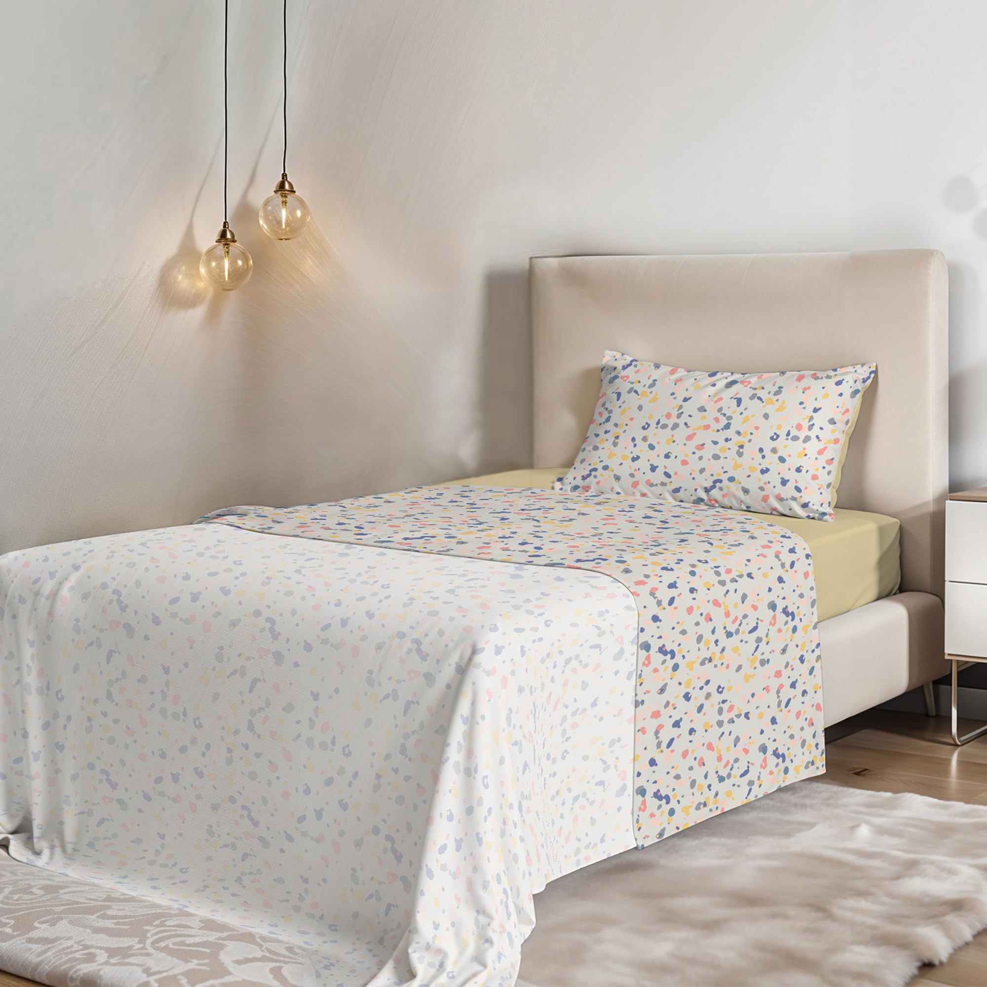 Fantasy Bed Linen Set, Background, 1P, Microfiber, Single