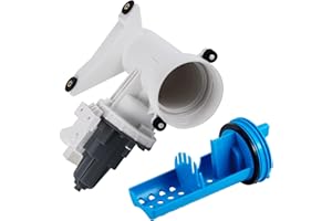 SEMZOHC GFW550SSN0WW GFW550SSN1WW GFW550SSN2WW Washer Drain Pump & Filter Compatible with G.E Washers GFW550SSN3WW GFW550SSN4WW GFW550SSN5WW GFW510SCN0WW GFW510SCN1WW GFW510SCN2WW GFW510SCN3WW GFW510SCN4WW