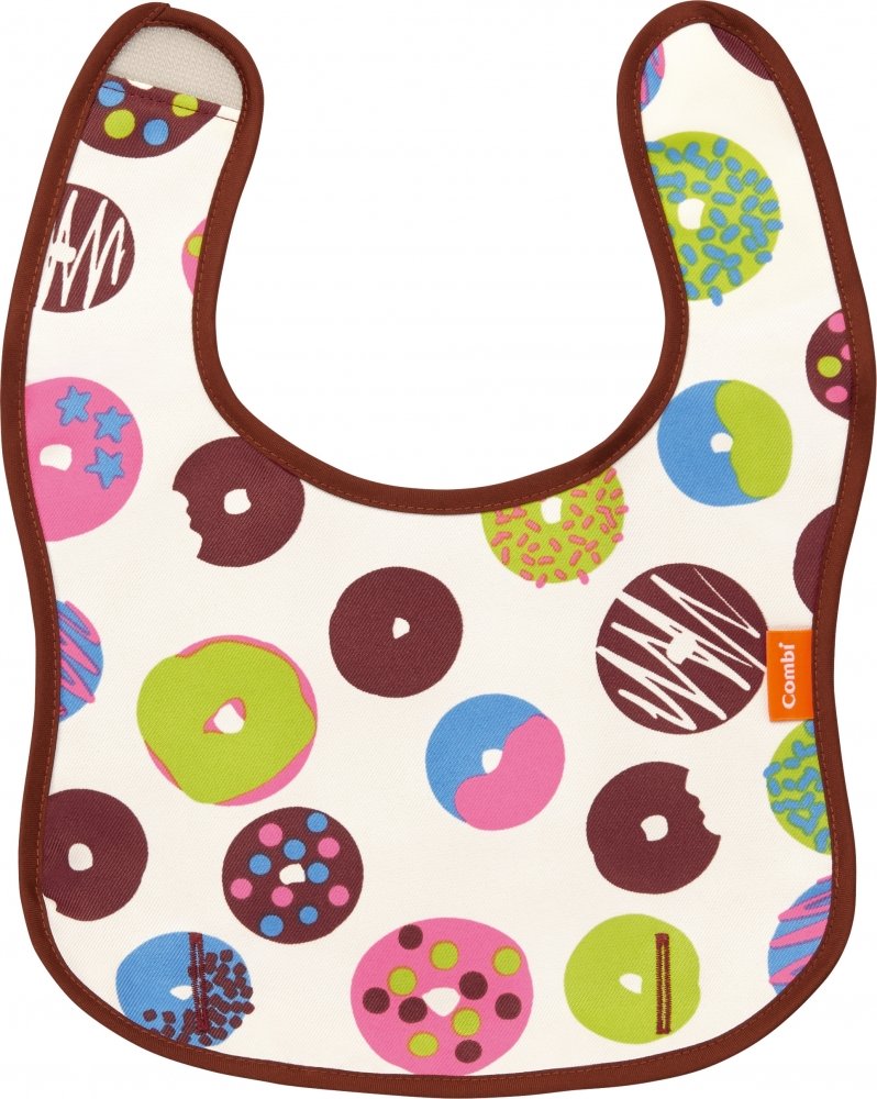 コンビ ベビーレーベル 油が落ちるスタイ ドーナツ商品画像