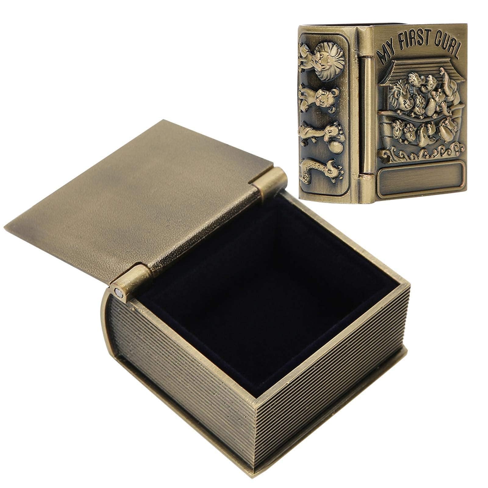 Agatige Vintage Tooth Fairy Box, Keepsake Gift for First Tooth, Souvenir Dropped Tooth Keepsake Storage Box for Little Boys and Little Girls, 1.6 x 1.5 x 0.8 in