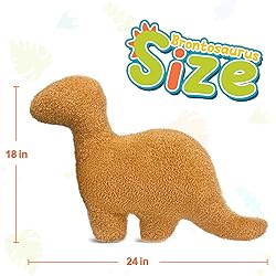 Aiideals Large Dino Nugget Pillow, Dinosaur Chicken