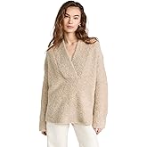 Vince Women's Crimped Shawl Sweater