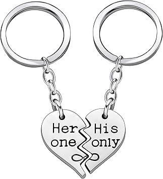 husband and wife keychains