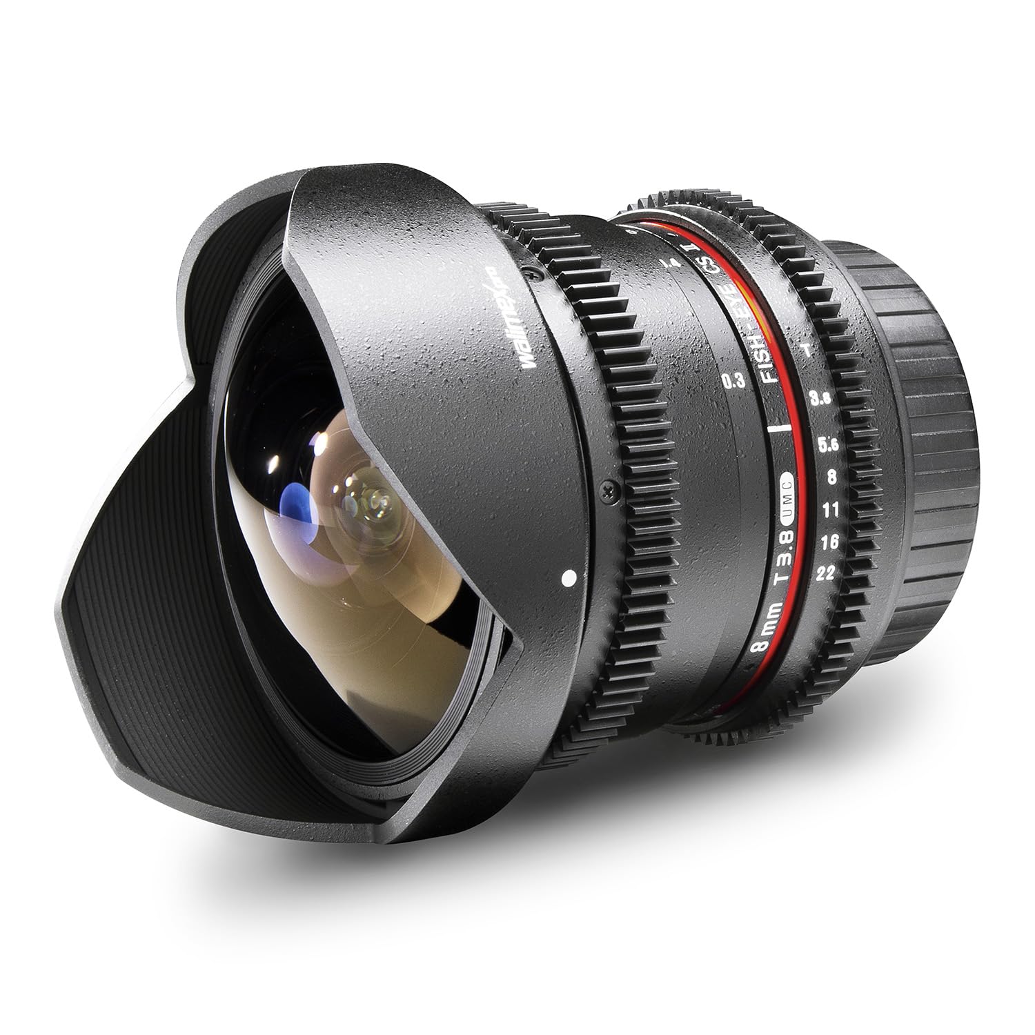Walimex Pro 8mm f/3.8 VDSLR Fisheye Lens Version II for Nikon