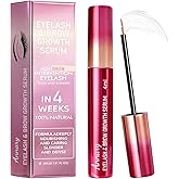 Lash Serum for Eyelash Growths, Advanced Natural Formula to Promote Longer, Fuller & Healthier Lashes – Gentle, Vegan & Cruelty-Free Eyelash Enhancing Serum (5 mL)