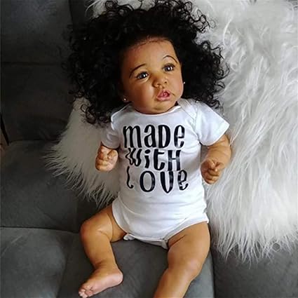 GUOHAPPY Realistisch Saskia Reborn Babypuppen 22 Inch Die Echte Baby