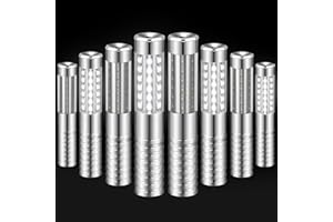 TTLYUGN 8 Pieces LED Strobe Baton Light Rechargeable Bottle Service Sparklers Stick Reusable Champagne Bottle Handheld LED for Club Stage Nightclub Party Concert Event Bar Outdoor - Silver
