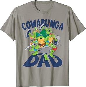 Teenage Mutant Ninja Turtles Father's Day Cowabunga Dad T-Shirt